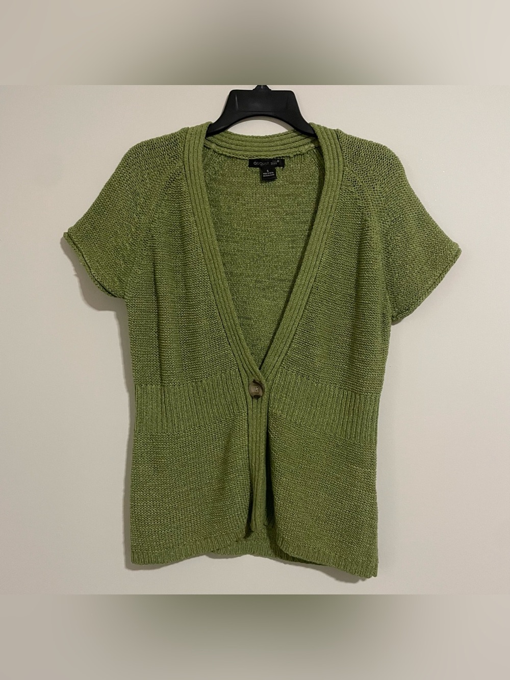 Y2K Fairy Core Cardigan Garden August Silk Spring Summer Top Grandma Small